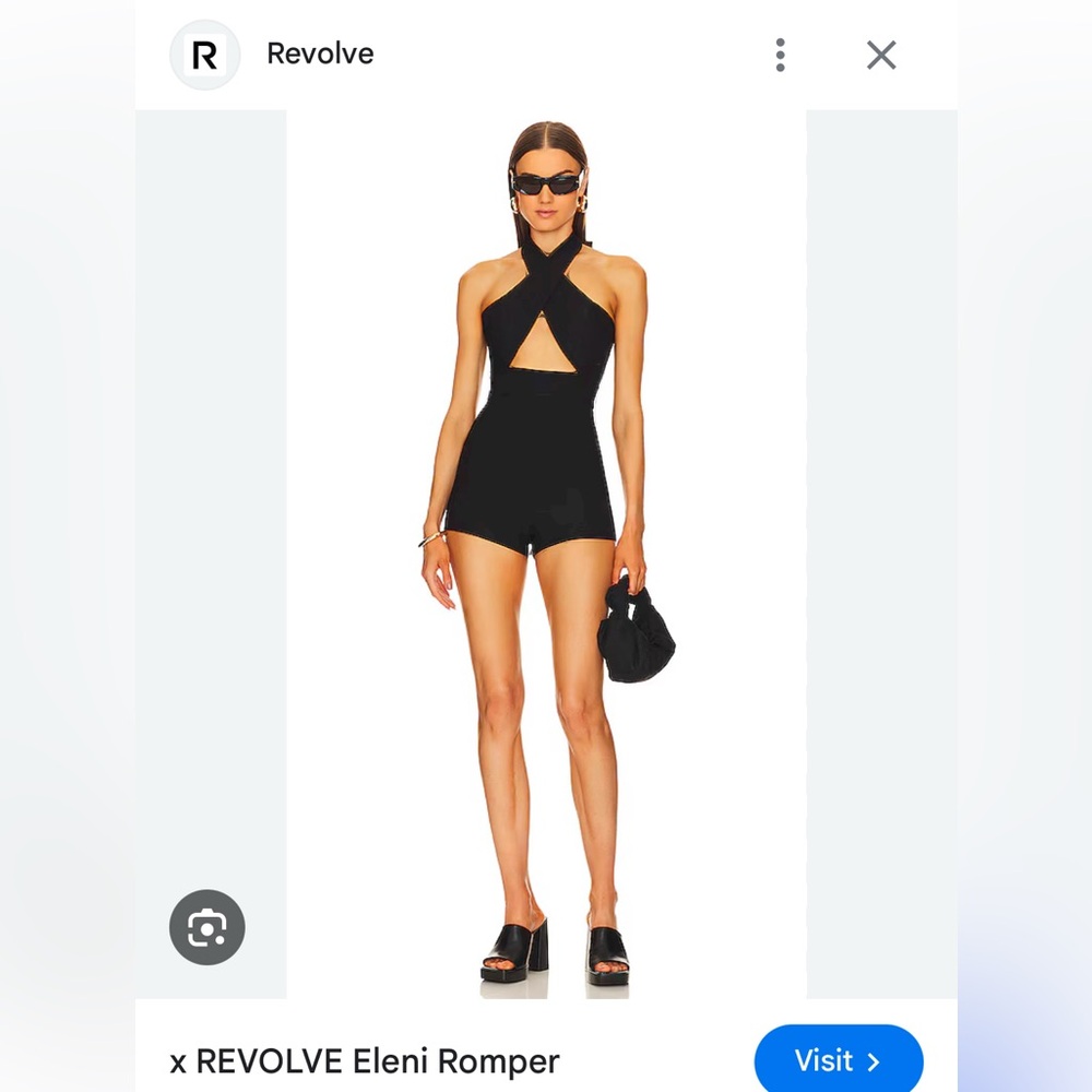 x REVOLVE Eleni Romper in Black
MICHAEL COSTELLO
Color: Black